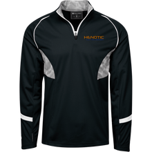 Henotic 1/4 Zip Polyester Pullover with Camo Inserts