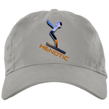 henotic3 HENOTIC BX001 Brushed Twill Unstructured Dad Cap