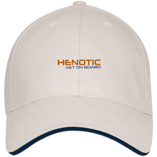 Henotic Structured Twill Cap With Sandwich Visor
