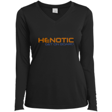 Henotic Ladies' LS Performance V-Neck T-Shirt